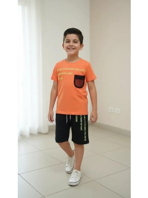 Popolin Erkek Çocuk Şortlu Takım
