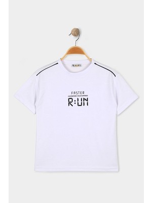 Alg ERKEK ÇOCUK SPOR TİŞÖRT - PARLAK KUMAŞ