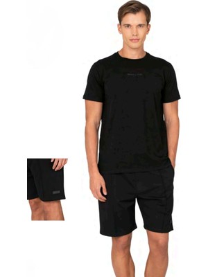 Pierre Cardin 6131 Erkek Şort Pijama Takımı
