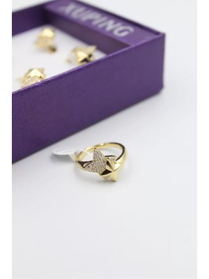 Die Grup 6'lı Kutu Xuping Yüzük - Altın