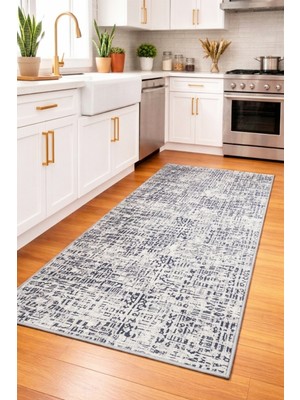 Dekomod Dijital Baskı Dört Mevsim Kaymaz Taban Yıkanabilir Kesme Koridor Mutfak Oda Yolluk Halı