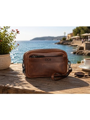 Legend Leather Diga 1693 Hakiki Deri Portföy El Çantası