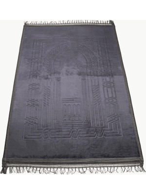 Hayrat Neşriyat Peluş Seccade Antrasit (80X120 Cm.)