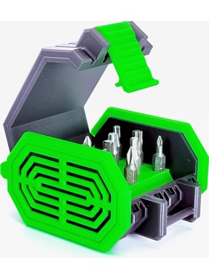 Mays 3D Studio Tornavida Uç Seti Düzenleyici Kutu | Bits Organizer | 3D Baskı Saklama Kutusu