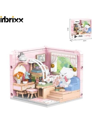 isiltikidsmoda P885001 Panlos Kedi̇ Odasi 287 Parça Block Oyuncak