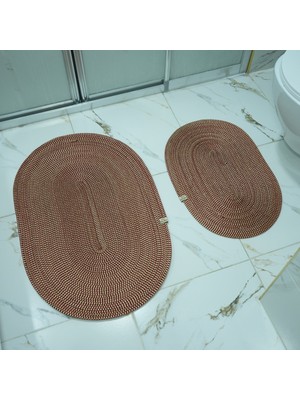 PremiumPort Yumuşak ve Şık 2'li Banyo Paspas Seti, Konfor ve Temizliği Bir Arada