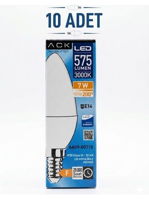 Ack LED Ampul 10 Adet