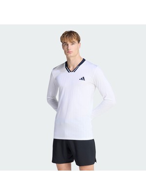 Adidas Performance KB3440 Tennıs Clımacool Long Sleeve Top