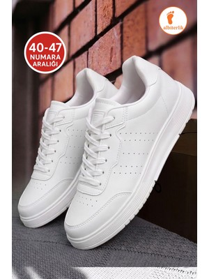 Albishoes Erkek Anatomik Rahat Yumuşak Esnek Taban Günlük Yürüyüş Sneaker Spor Ayakkabı (40-47)
