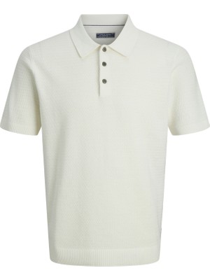 Jprblurıley Knıt Polo Ss Sn