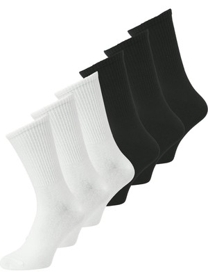 Jacnolan Solıd Tennıs Socks 6 Pack