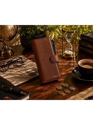 Legend Leather Diga 202 Hakiki Deri Telefon Bölmeli Kartlık Cüzdan Portföy Çanta