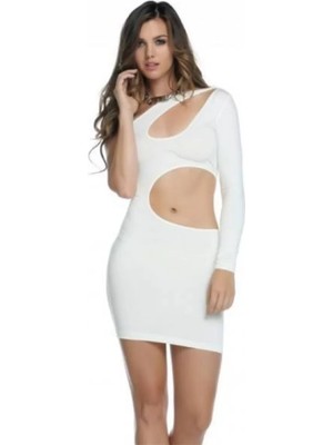 Modenya B101005 Seksi Mini Elbise