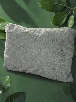 FRAMGAN Peluş Kırlent Dikdörtgen Lüks Yumuşak Tüy Dökmeyen Dekoratif Yastık