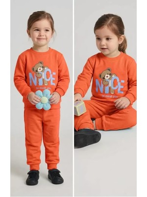 Modenya 3-4-5 Yaş Baskılı Penye Çocuk Takımı