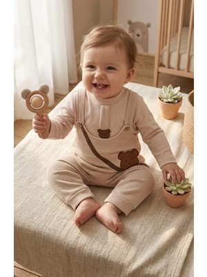 Bebeksy Erkek Bebek Salopet 2,li Takım