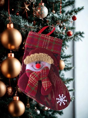 Haze Design Lab Yılbaşı Ağaç Süsü Tatlı Çorap