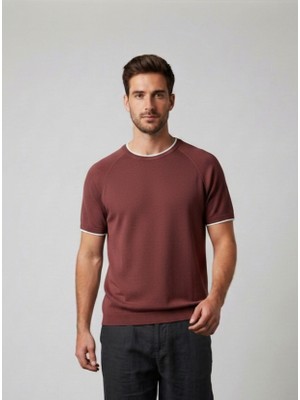 Cosplay Erkek Regular Reglan Kol Yazlık Triko T-Shirt