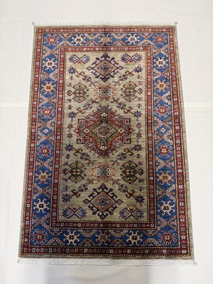 El Dokuma Afgan Halı Şirvan Desenli Kök Boya 1.5 Metrekare