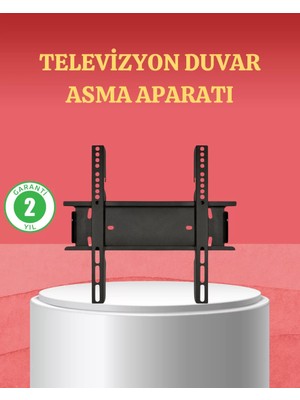 Eilo Luxe 32-42 Inç Tv Askı Aparatı Kolay Kurulum Düz ve Kompakt Tasarım - AA002C-68AZU3