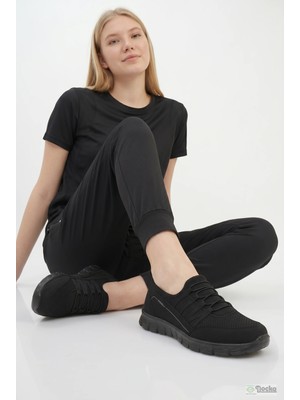 Forelli Kadın Ortopedik Teksil Ultra Hafif Bağcıksız Yazlık Spor Ayakkabı F26/SP61014