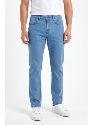 Dynamo Erkek Klasik Kalıp Jeans Pantolon 1701 BGL-ST05355