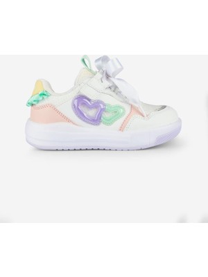 Vicco Tracy Işıklı Kız Çocuk Beyaz Sneaker