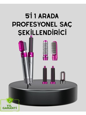 TKÇ 5’i 1 Arada Saç Şekillendirme Makinesi Hızlı Kuruma ve Kuaför Kalitesinde Sonuç