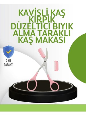 TKÇ Taşınabilir Kaş ve Kirpik Düzenleme Makası – Ergonomik Tasarım