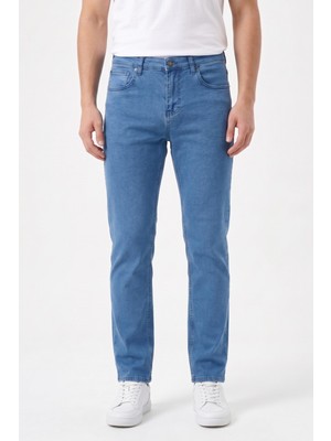 Dynamo Erkek Klasik Kalıp Jeans Pantolon 1701 BGL-ST05355