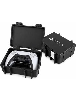 Yapı3D 🎮 Ps5 Kol Taşıma ve Koruma Kutusu Sert Plastik – Oyun Kolu Saklama Çantası Darbe Dayanıklı Kasa 🎯