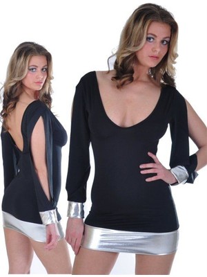 Sb Shopping TP112117 Kollu Mini Elbise