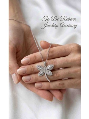 Çelik Zirkon Taşlı Kolye Yusufcuk Model