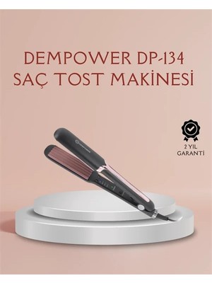TKÇ DP-134 Tost Saç Şekillendirici – Hızlı Isınan, Kalıcı ve Belirgin Dalgalar Için Ideal