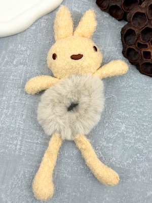 Peluş Tavşan Lastik Toka