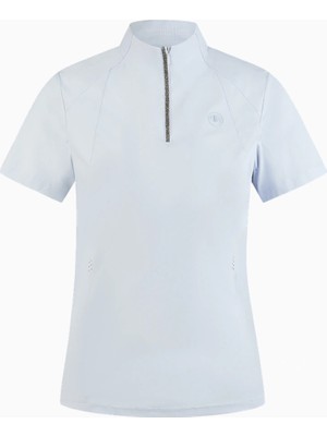 Pikeur Athleisure 1224 Lüks Kadın Binici Yarış Tişörtü, Taş Detaylı