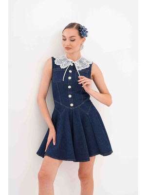 Shinny Sisters Lena Denim Elbise