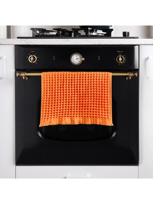 Matmel Soft Waffle Mutfak Havlusu - Turuncu - 30X45 cm