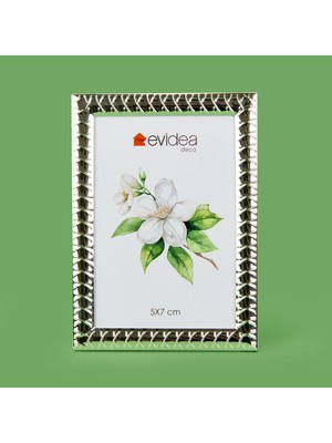 Matmel Deco Juliet Metal Fotoğraf Çerçevesi - Silver - 13X18 cm