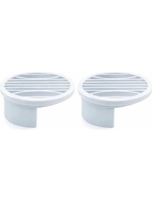 Hakay Yuvarlak Gider Süzgeci ve Koku Önleyici Kapak, 10 cm Çap ile