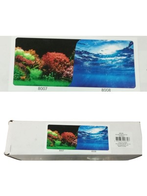 Nova Epoxy Art Çift Taraflı Akvaryum Arka Fonu (Akvaryum Posteri) 40 cm