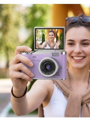 İlk El Grup Ieg™ LK007 Fotoğraf Makinesi Mor