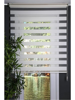 Koçtaş Plus Zebra Stor Beyaz 19OB