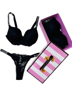 Victoria's Secret Victoria"s Secret Pusch Up Set Alt Üst Dolgulu Sütyen ve Külot Takım 2"liset