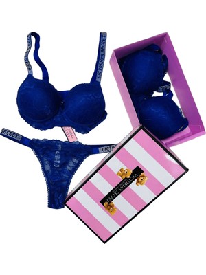 Victoria's Secret Victoria"s Secret Pusch Up Set Alt Üst Dolgulu Sütyen ve Külot Takım 2"liset