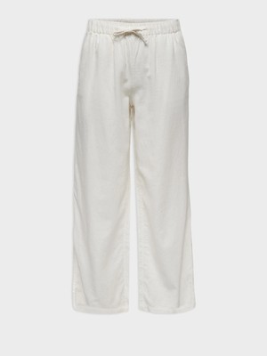 Only Onlgoa Mw Lın Bl Pull-Up Culotte cc Pnt Kadın Kanvas Pantolon 15371419