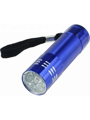 SHC4200 Metal 9 Ledli Pilli El Feneri