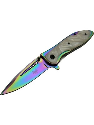SHC4200 Benchmade DA76-1 Çakı Renkli 20 cm Manuel, Kemerlikli