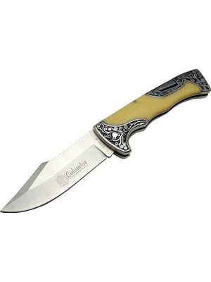SHC4200 A3157C / Kamp Çakı 23 cm - Işlemeli Saplı