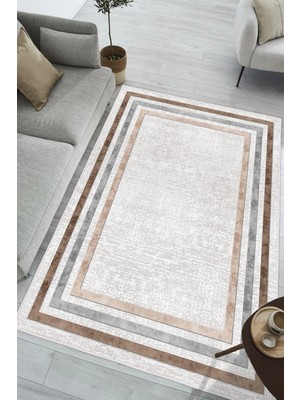 Pelura Halı Modern Dijital Baskılı Halı Makinede Yıkanabilir Kaymaz Taban Oturma Odası Salon ve Yolluk Halı